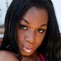 Hot black tranny with a lovely booty!