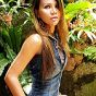 Exotic transsexual Jeje stripping outdoors